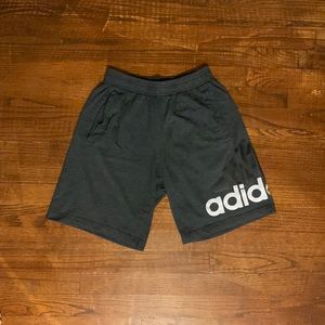 Mens extra small jogger/athletic adidas shorts. Heather gray. Good condition